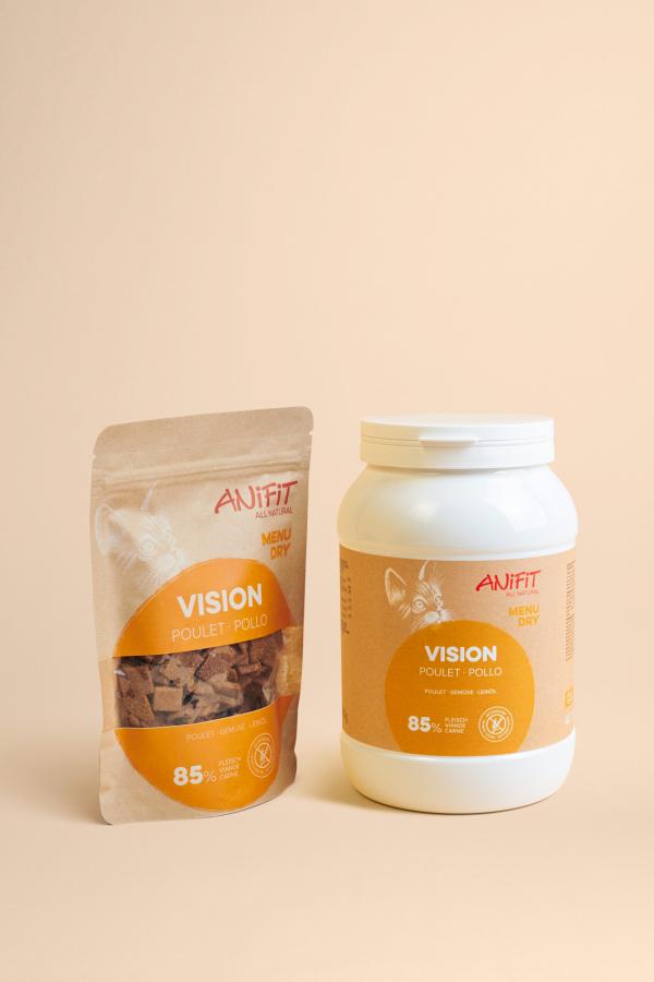 Trockenfutter Vision für Katzen mit 85% Fleisch